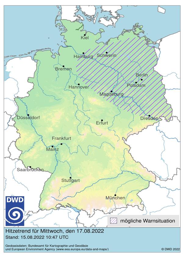 Vorhersage fünfter Tag