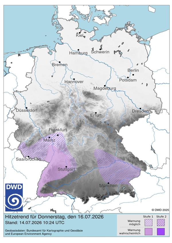Vorhersage dritter Tag