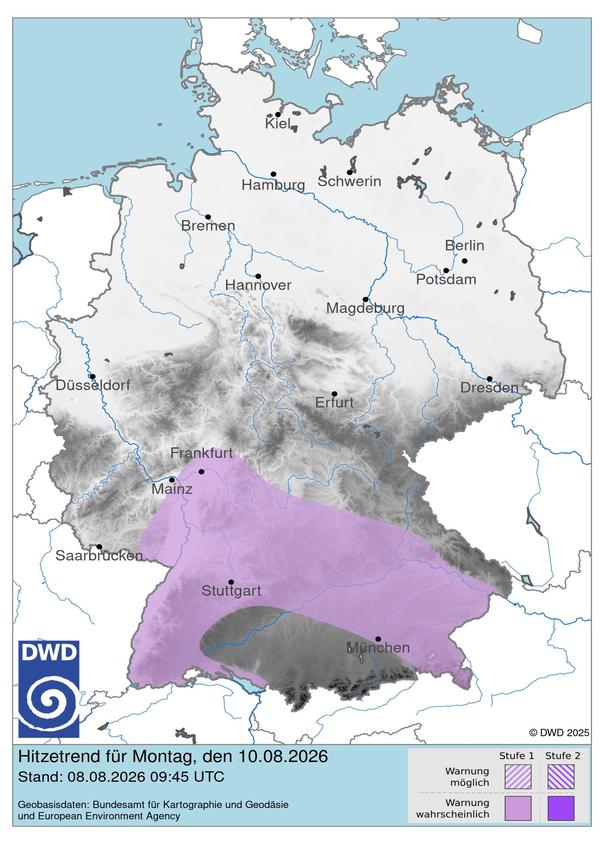 Vorhersage dritter Tag