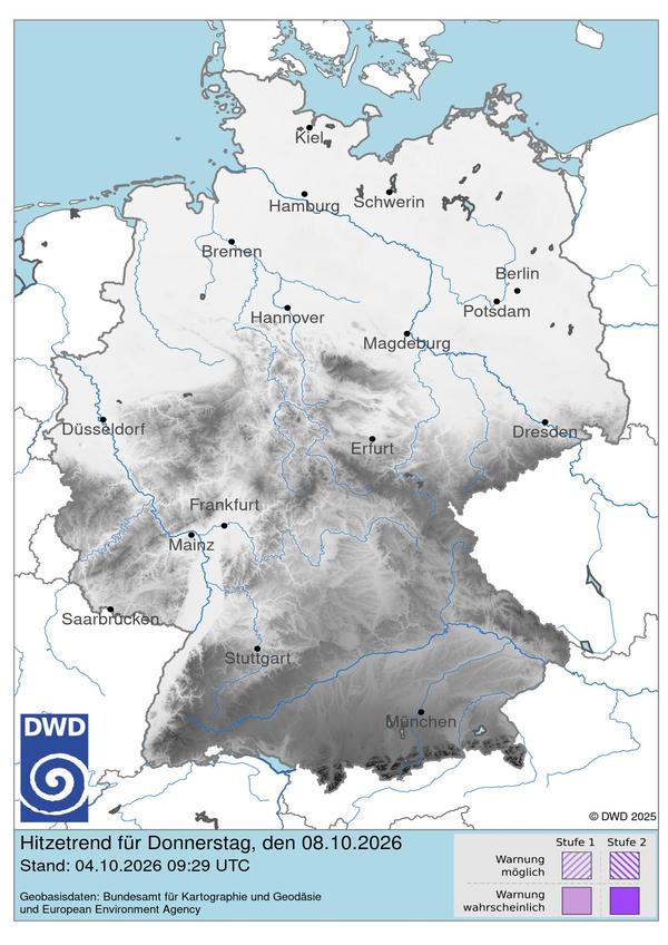 Vorhersage dritter Tag